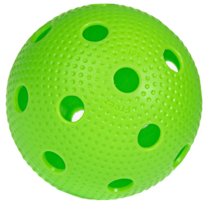 Florbalový míč Freez Ball Official - zelený Must-Have