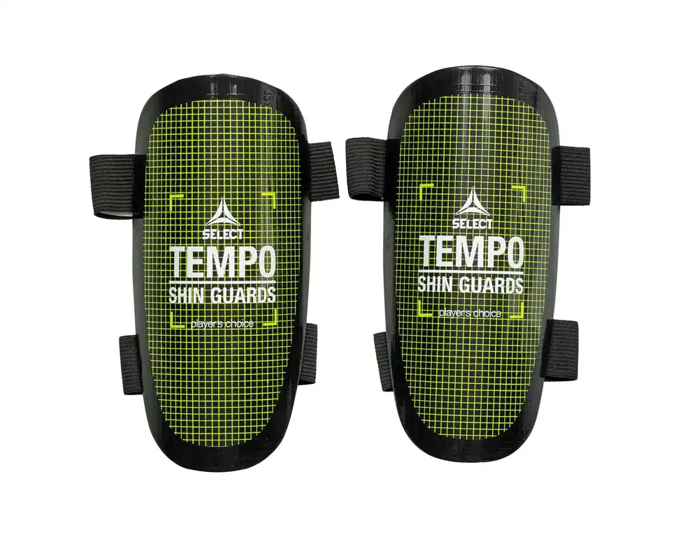 Fotbalové chrániče Select Shin Guard Tempo černo zelená Velikost L Super Cena