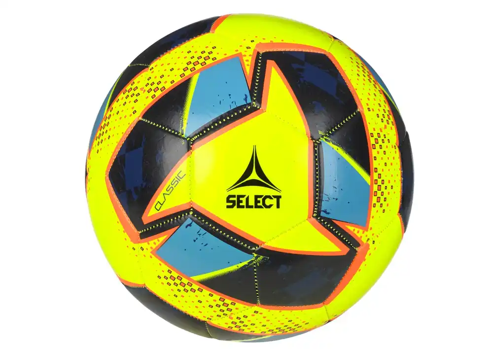 Autentický Fotbalový míč Select FB Classic žluto modrá Velikost míče 5