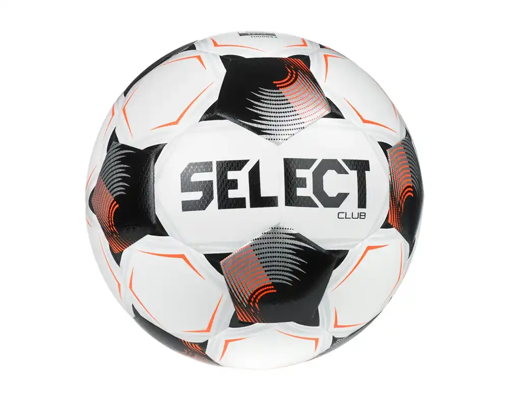 Značkový Fotbalový míč Select FB Club bílo černá Velikost míče 4