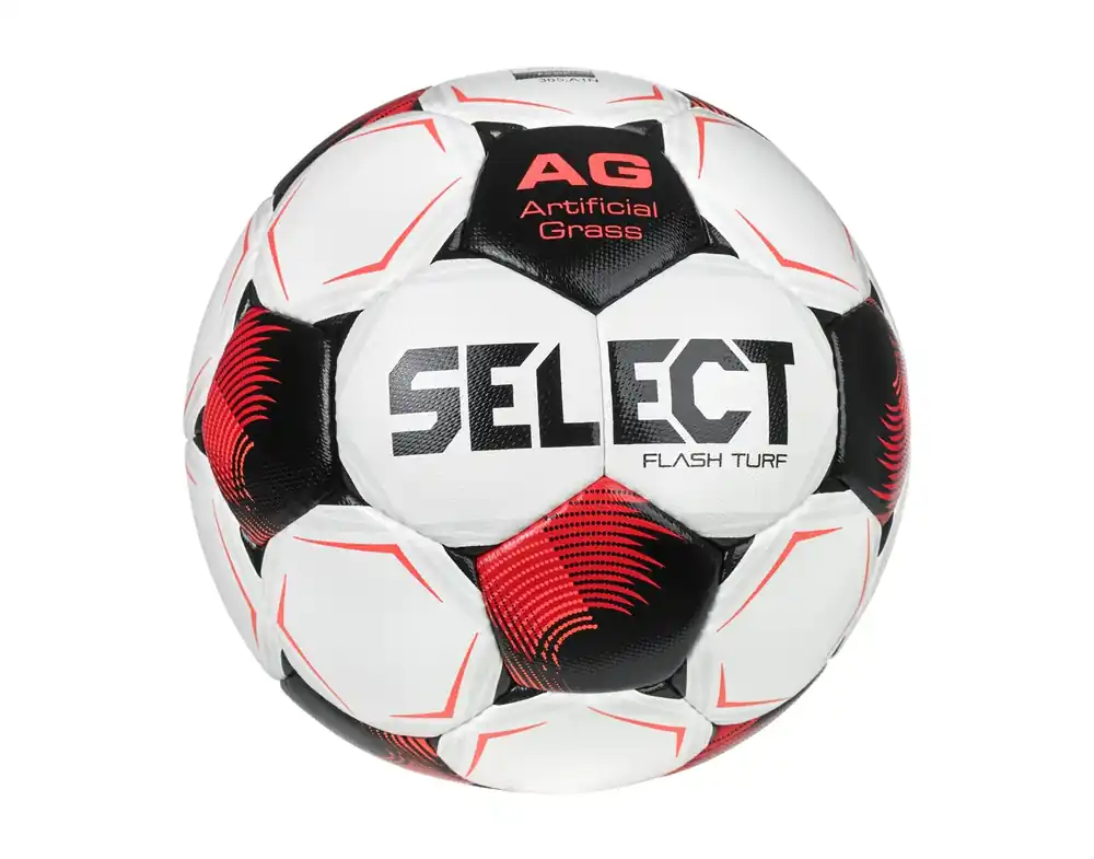 Nejprodávanější Fotbalový míč Select FB Flash Turf bílo červená Velikost míče 5