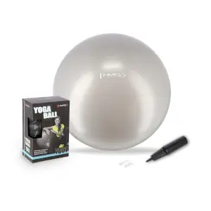 Super Cena Gymnastický míč HMS YB01N 65 cm šedý