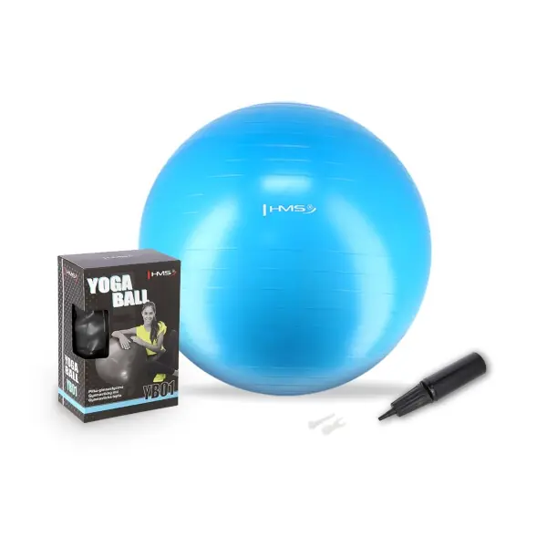 Vrácení Zdarma Gymnastický míč HMS YB01N 75 cm modrý