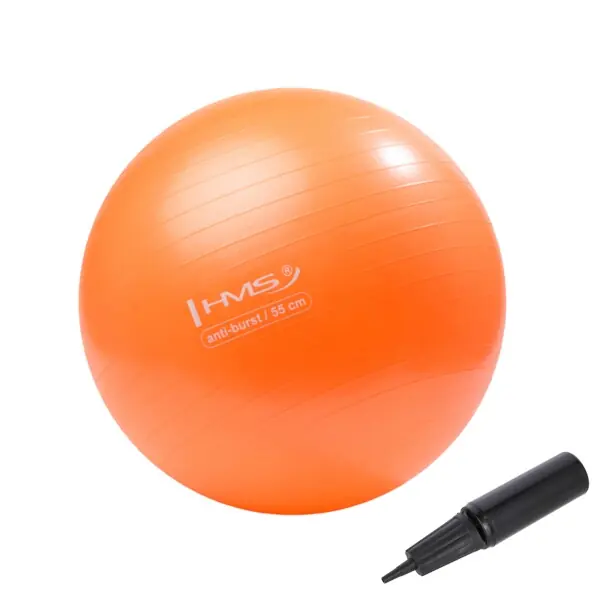 Finální Výprodej Gymnastický míč HMS YB02N 55 cm oranžový