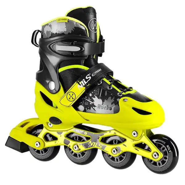 Kup Teď Kolečkové brusle NILS Extreme NA18137A Rocko žluté - velikost S (31 - 34)
