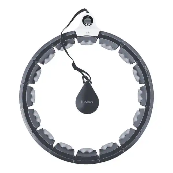 Masážní hula hoop HMS HHW06 se závažím a počítadlem černá Pouze Dnes