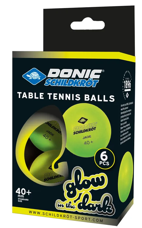 Míčky DONIC Glowin the dark - 6 ks Kup Teď