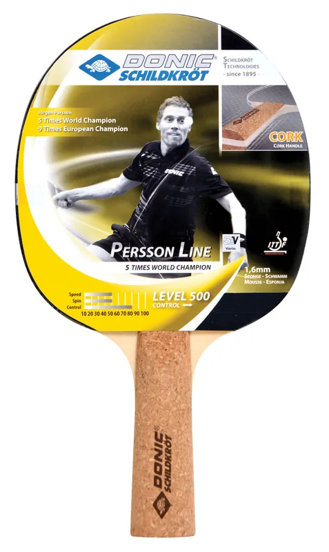 Originální Pálka na stolní tenis DONIC Persson 500 Cork