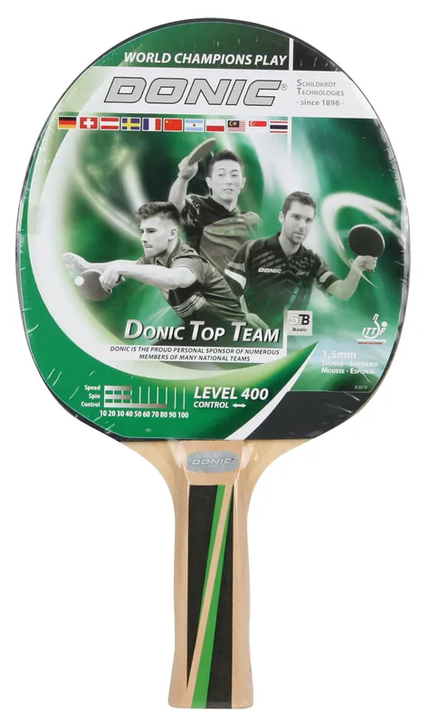 Pálka na stolní tenis DONIC Top Teams 400 Výhodná Nabídka