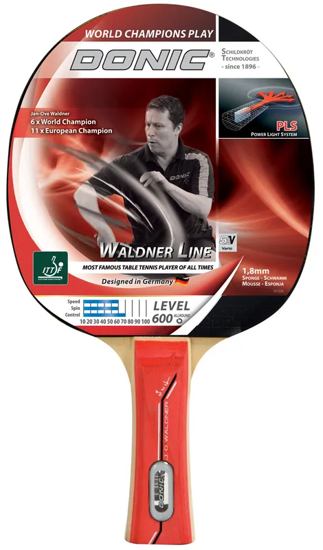 Značkový Pálka na stolní tenis DONIC Wardner 600