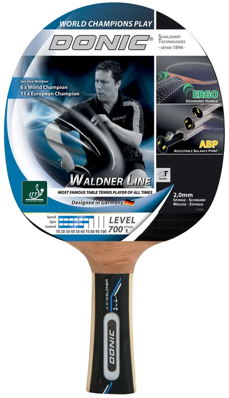 Sleva Pálka na stolní tenis DONIC Wardner 700