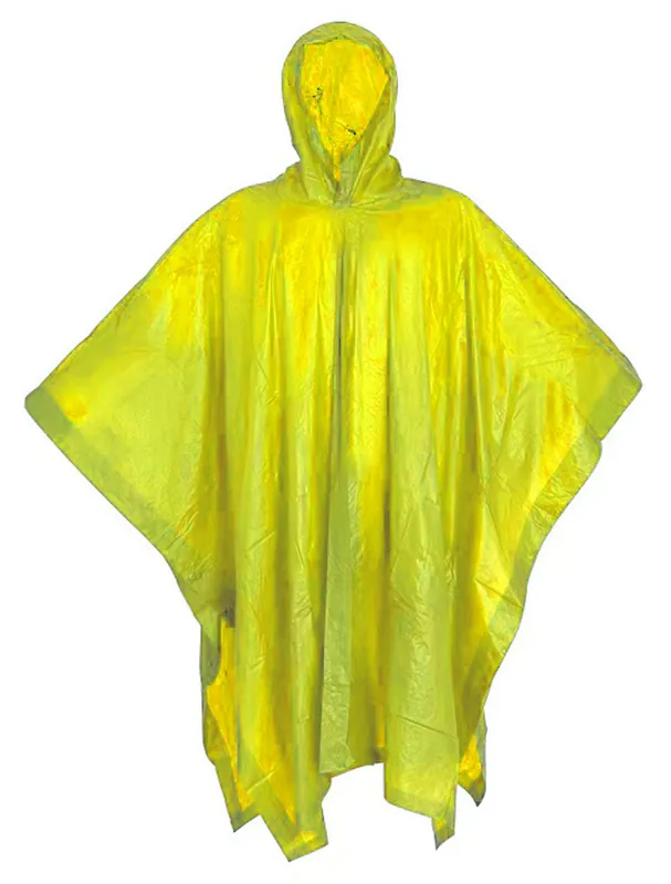 Pončo PVC žluté Autentický