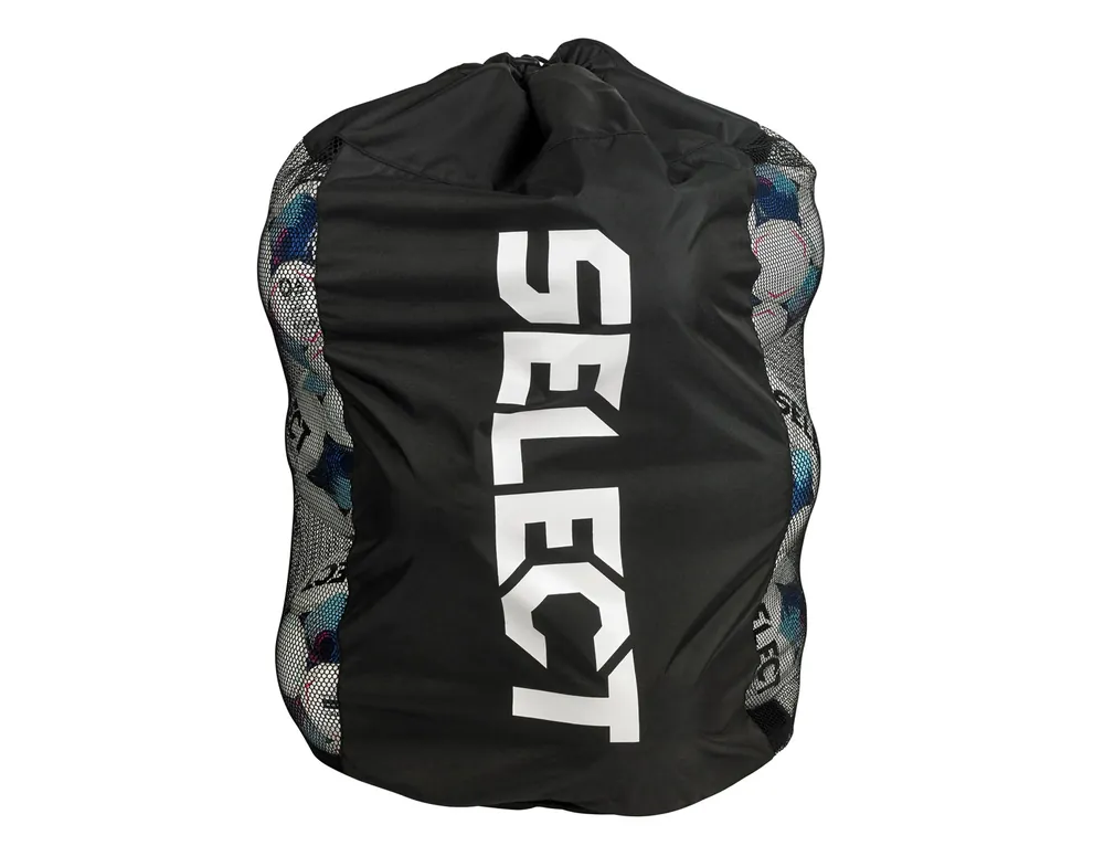 Nová Kolekce Pytel na fotbalové míče Select Football bag Select 10-12 balls černá Velikost ONE SIZE
