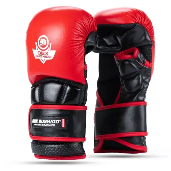 Víkendová Akce Prémiové MMA rukavice DBX BUSHIDO Warrior červené vel.M
