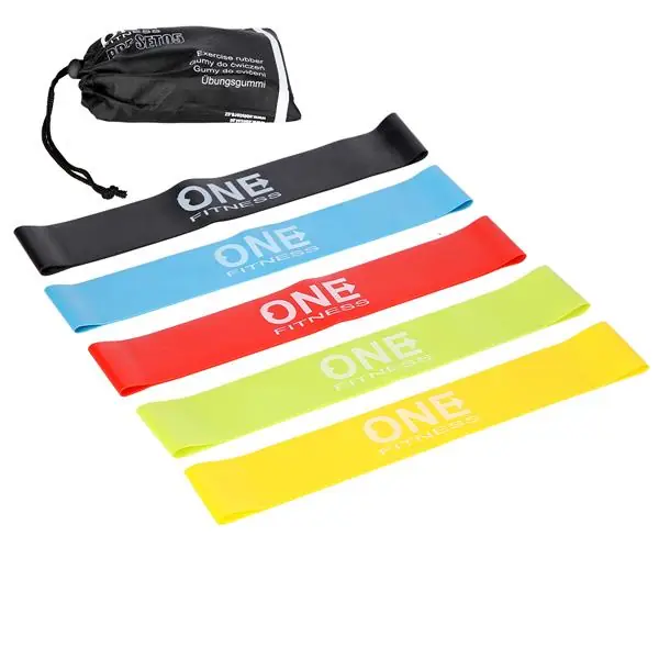 Sada odporových gum ONE Fitness PBF SET05 Víkendová Akce