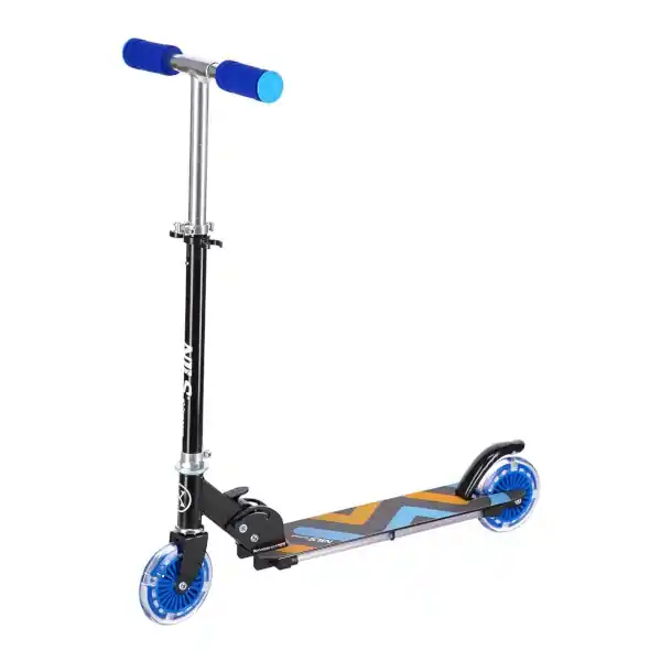 Skládací koloběžka NILS Extreme HD025 LED modrá Dokud Zásoby Vydrží