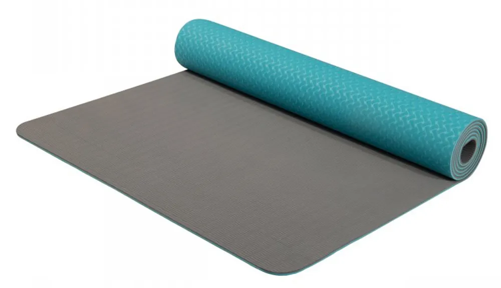Omezená Nabídka Yoga mat dvouvrstvá TPE modrá