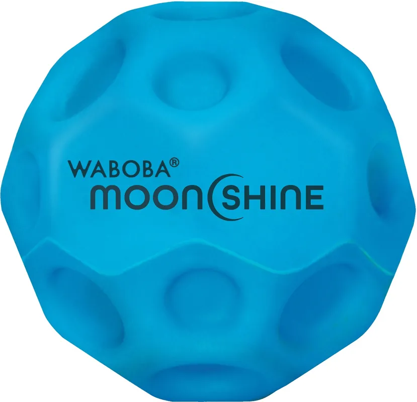 Bezpečná Platba Waboba MOONSHINE míček svítící modrá