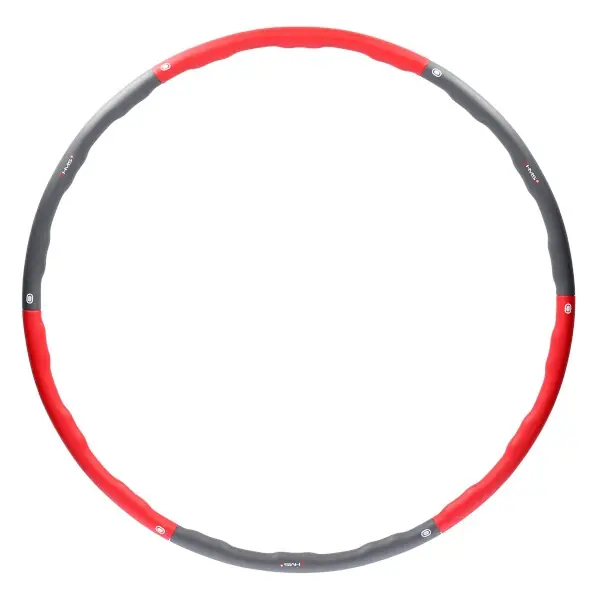 Hula hoop obruč HMS HHP002 červená, 100 cm Hit Sezóny