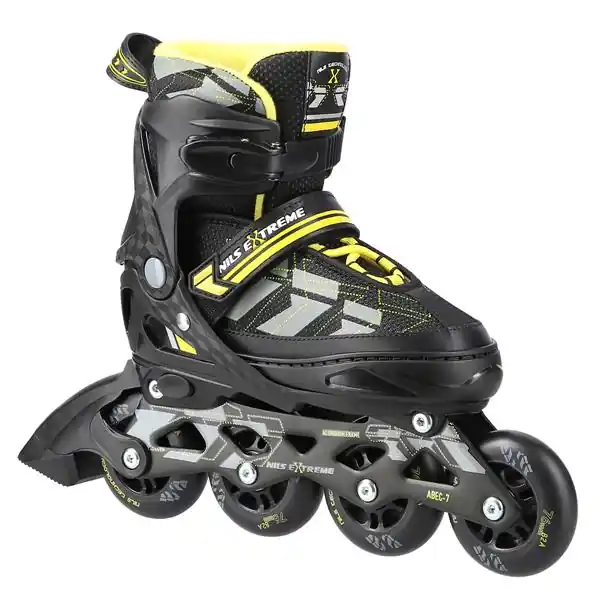 Kolečkové brusle NILS Extreme NA11002 A, žluté - velikost S (31 - 34) Akce