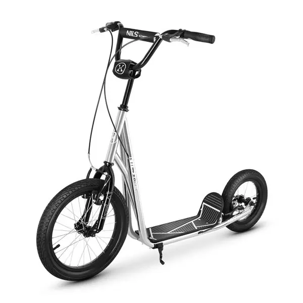 Aktuální Koloběžka NILS Extreme WH10121 s pumpovanými koly 16/12"