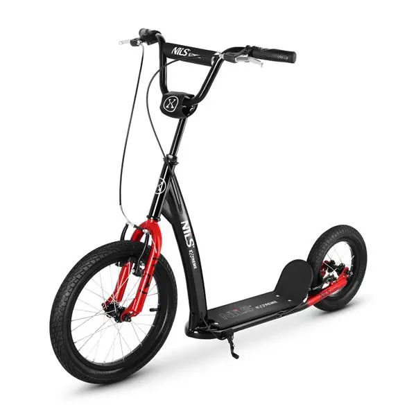 Koloběžka NILS Extreme WH10612 s pumpovanými koly 16/12" Odeslání Ihned