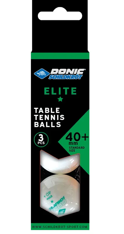 Míčky DONIC Elite 1* - 3 ks Jen Po Omezenou Doba