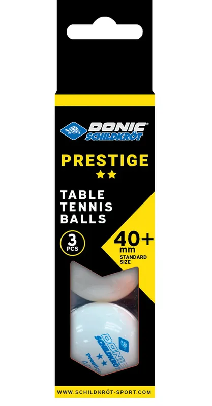 Finální Výprodej Míčky DONIC Prestige 2* - 3 ks
