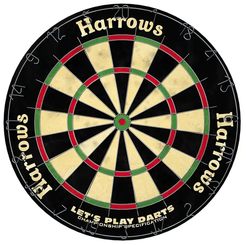 Sisálový terč Harrows Let‘s Play Darts Nakupujte Hned