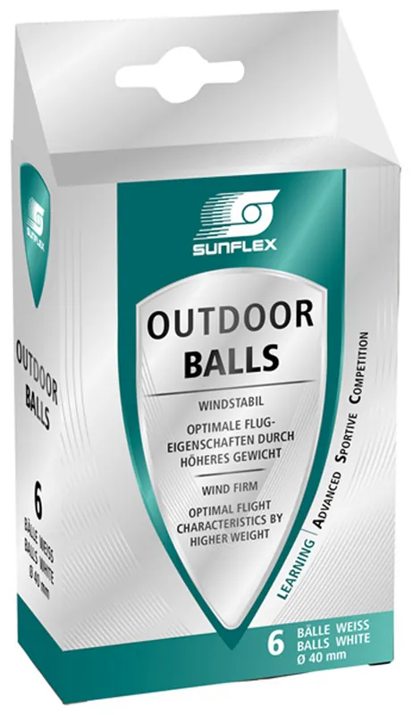 Sunflex míčky Outdoor 6 ks Oblíbený