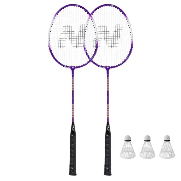 Horká Nabídka Sada 2 badmintonových raket NILS NRZ2053