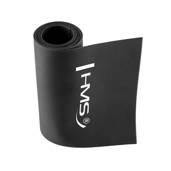 Posilovací fitness guma TP01 - černá Zlevněný