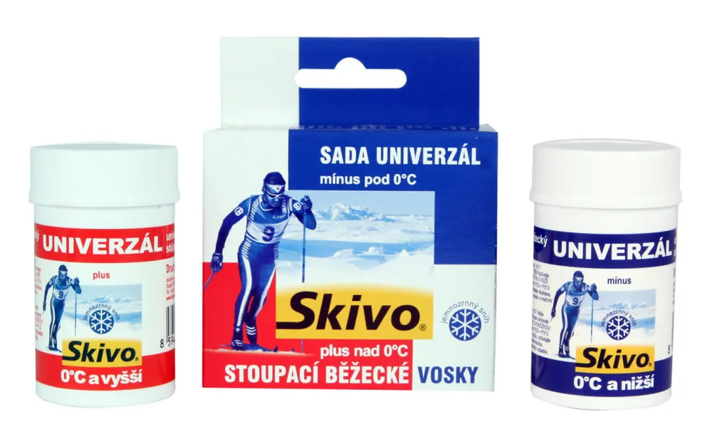 Vrácení Zdarma Běžecký vosk Skivo Univerzál sada