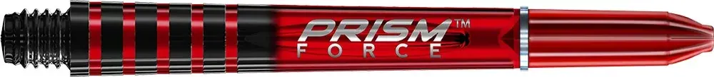 Násadky na šipky Winmau Prism force plastové dlouhé červené Zlevněný