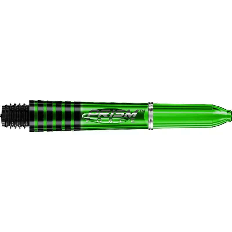 Násadky na šipky Winmau Prism force plastové krátké zelené Přímo Od Výrobce