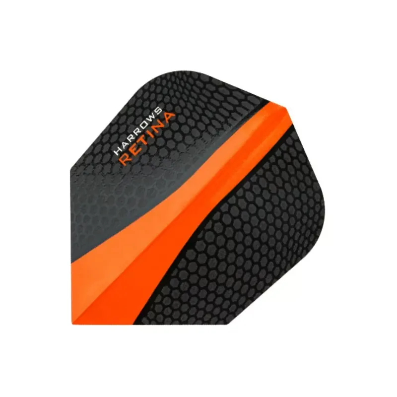 Letky na šipky Harrows Retina černé, oranžové Novinka