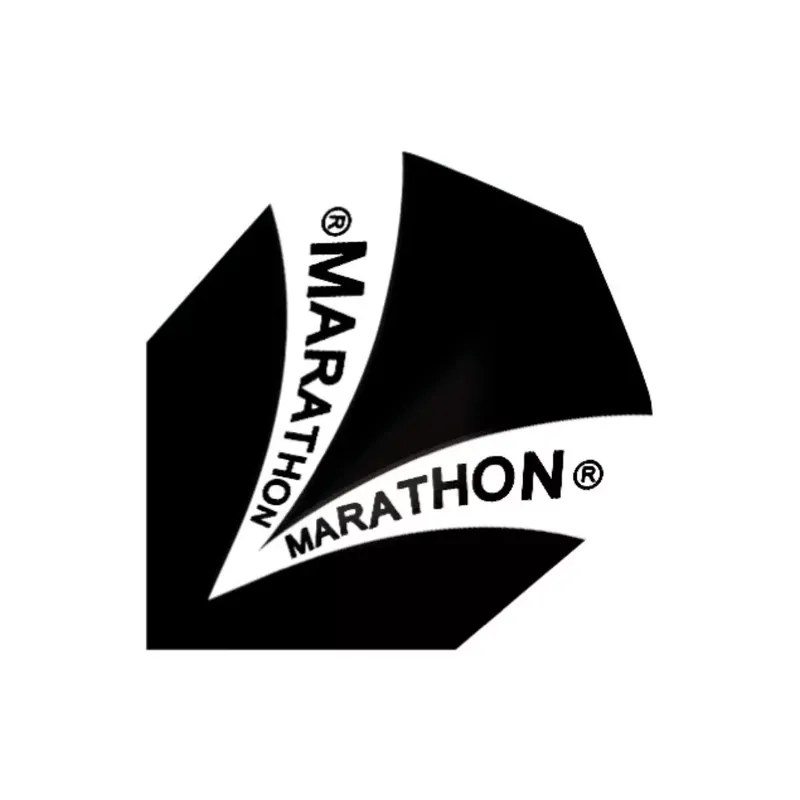 Letky na šipky Harrows Marathon černé, bílé Autentický