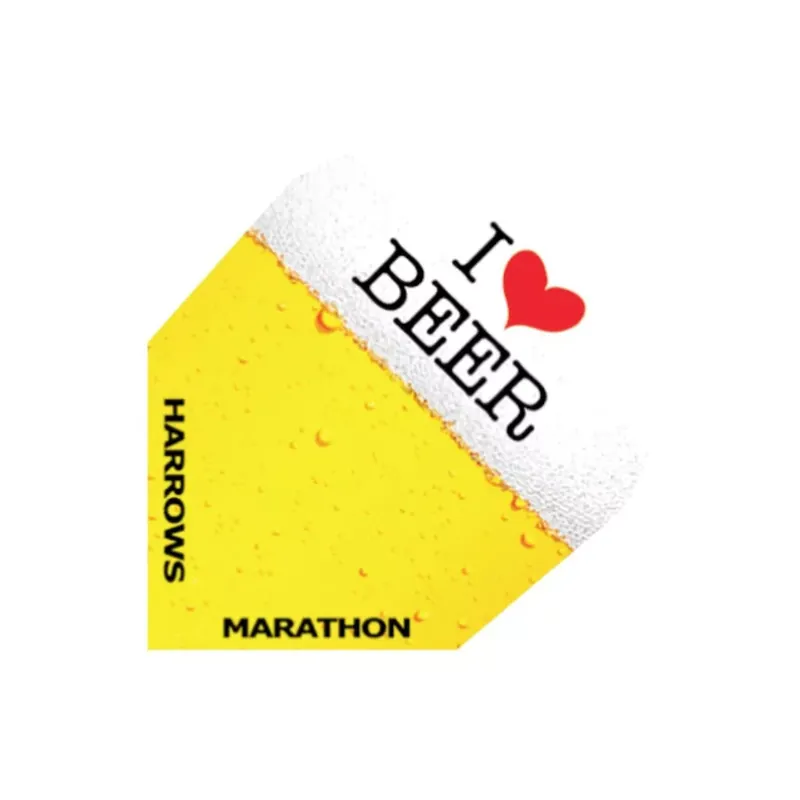 Letky na šipky Harrows Marathon I love beer Bezpečná Platba