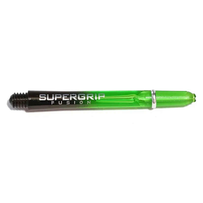 Násadky na šipky Harrows Supergrip Fusion černé, zelené, dlouhé Top Prodej