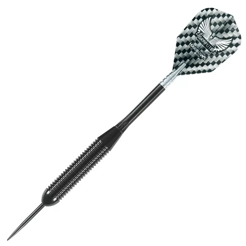 Aktuální Sada steel šipek Harrows Black Arrow 22g R, Brass