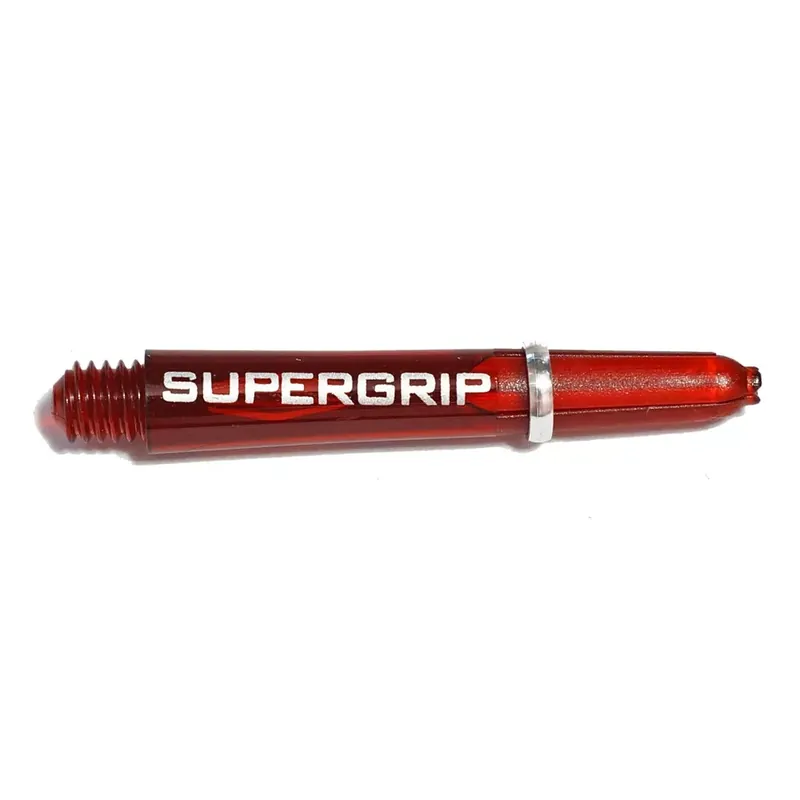 Násadky na šipky Harrows Supergrip červené, krátké Cenově Výhodný