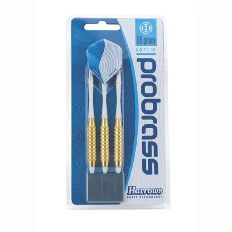 Šipky Harrows soft Pro Brass 16g, brass Časově Omezené