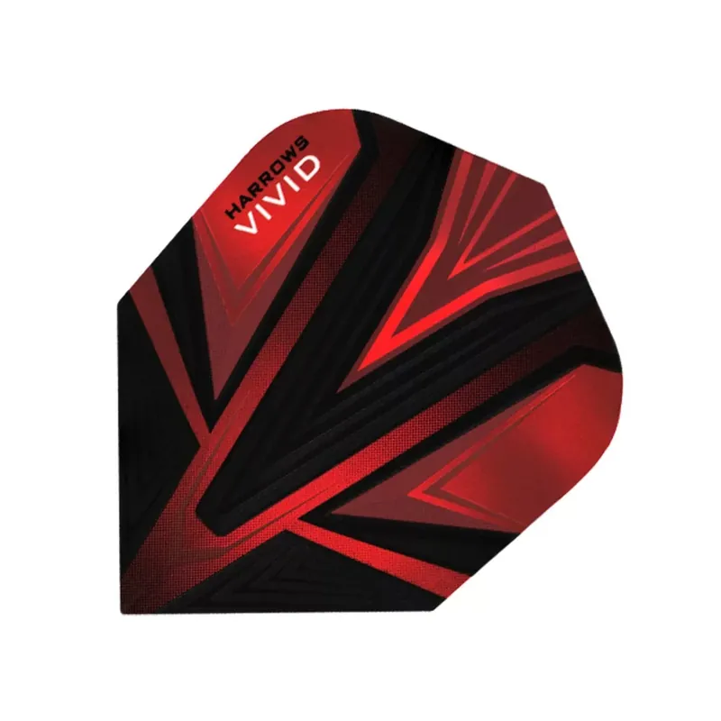 Letky na šipky Harrows Vivid červené Cenově Výhodný