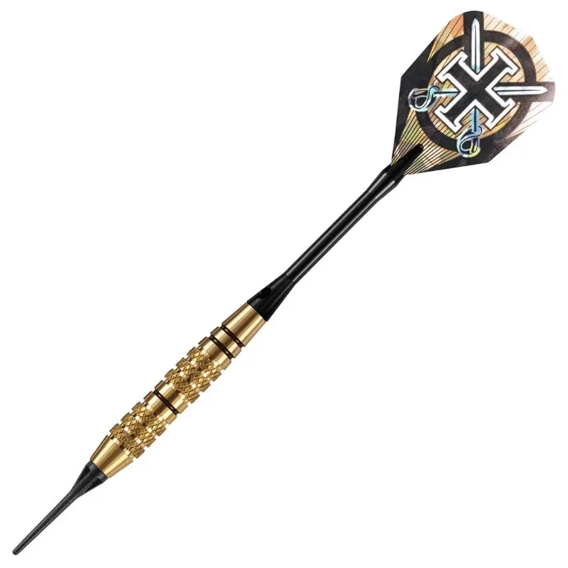Horká Nabídka Sada soft šipek Harrows Corsair 18gr K2 černé, brass