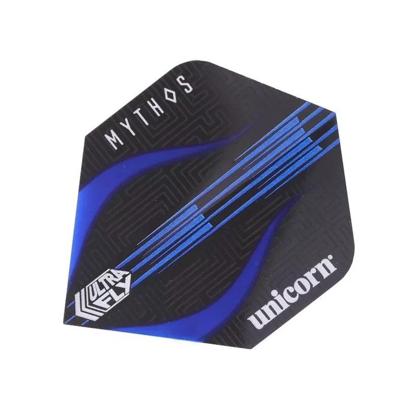 Časově Omezené Letky na šipky Unicorn Ultra fly.100 Mythos Minotaur, modré, Plus