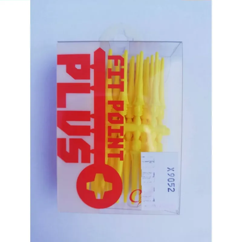 Hroty na šipky Cosmo Fit Point Plus soft, plastové, žluté 50ks, závit 2BA Objednat Nyní
