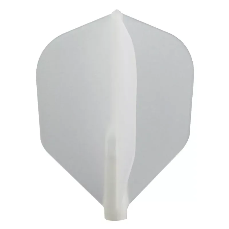 Letky na šipky Cosmo Fit Flight Shape špinavě bílé, 6ks Vysoce Kvalitní