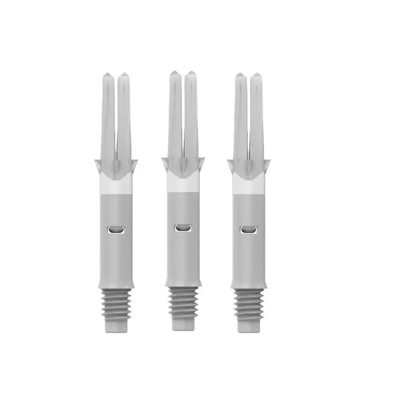 Násadky na šipky L-Style Straight Spin 190 otočné, bílé, krátké, 33mm Nejlepší Volba