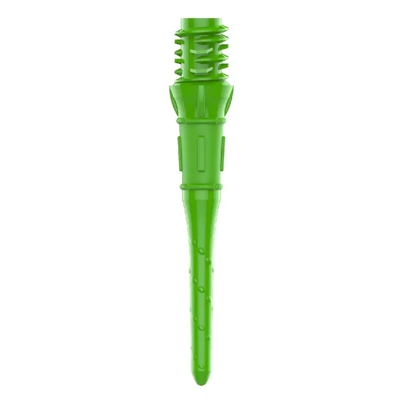 Plastové hroty na šipky L-Style Premium LipPoint soft zelené 25mm, závit 2BA, 30ks/bal Výprodej