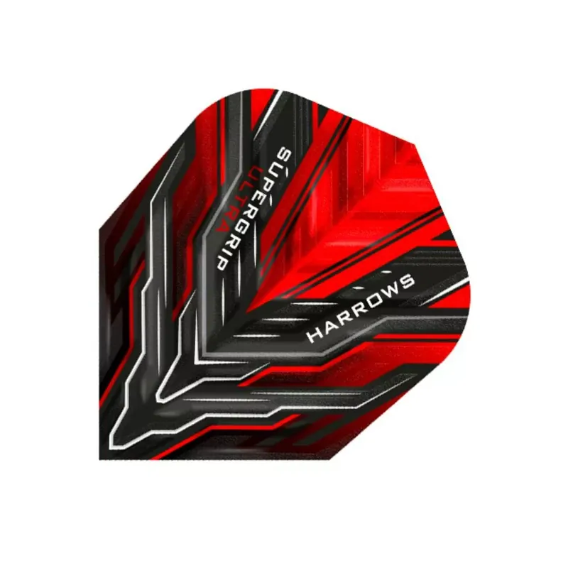 Originální Letky na šipky Harrows Supergrip Ultra červené